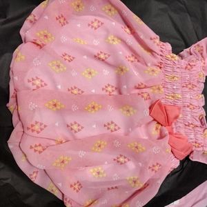 Infant girls romper.             4/$12